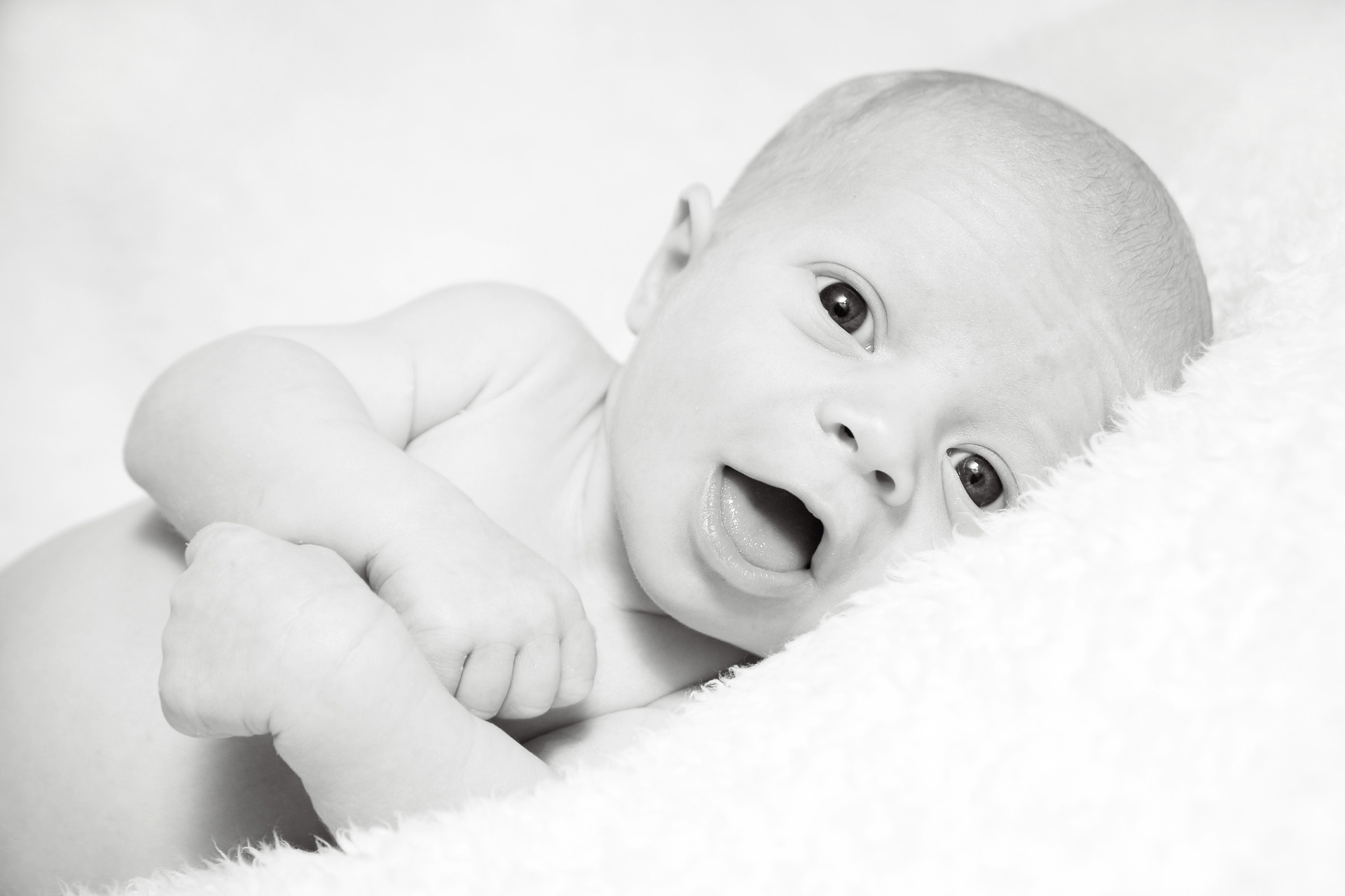 Best Detroit newborn photographer portraits of a baby to showcase their amazing personality within the first few weeks of life in metro Detroit, Michigan.