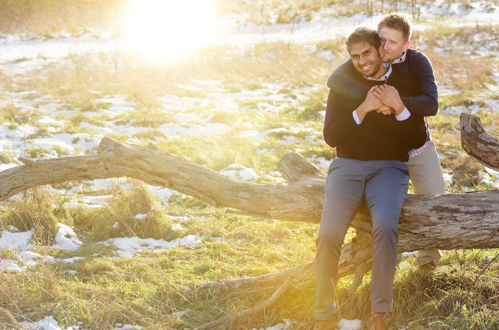 Best Troy lifestyles photographer loves photographing newly engaged gay and same sex clients during 