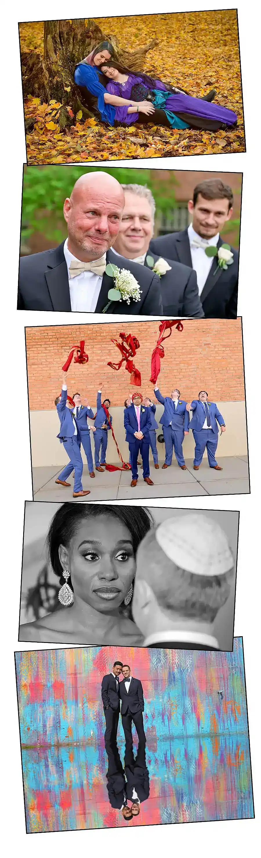 Michigan wedding photographer celebrating diversity in couples